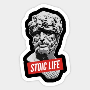 STOIC LIFE Sticker